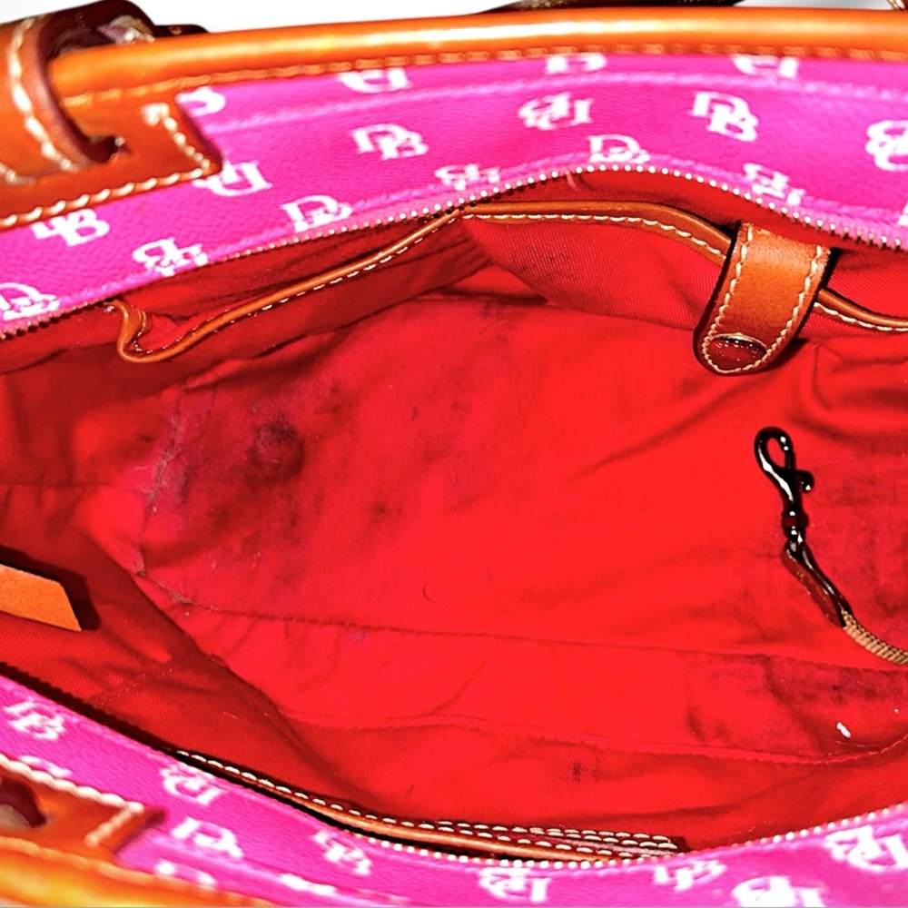 Dooney & Bourke Gretta Leisure Shopper Tote Bag (Pink) - Picture 15 of 16